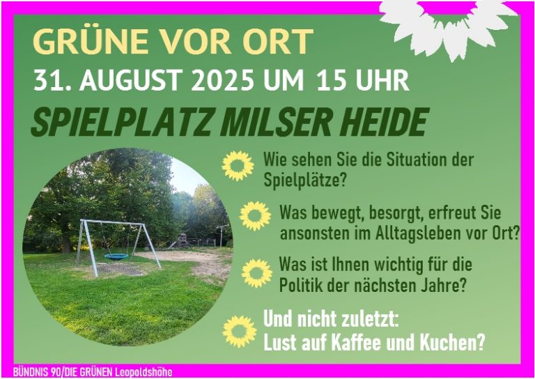 Grüne vor Ort