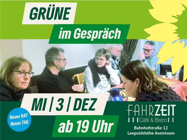 Am ersten Mittwoch im Dezember im Gespräch