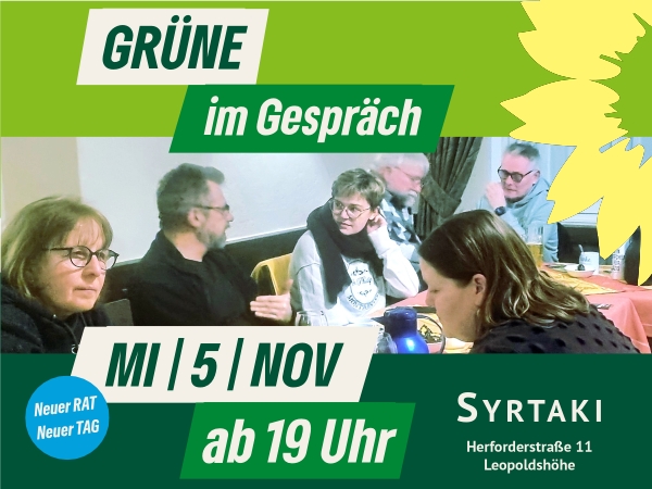 Neuer Rat, neuer Tag: Am ersten Mittwoch im Gespräch