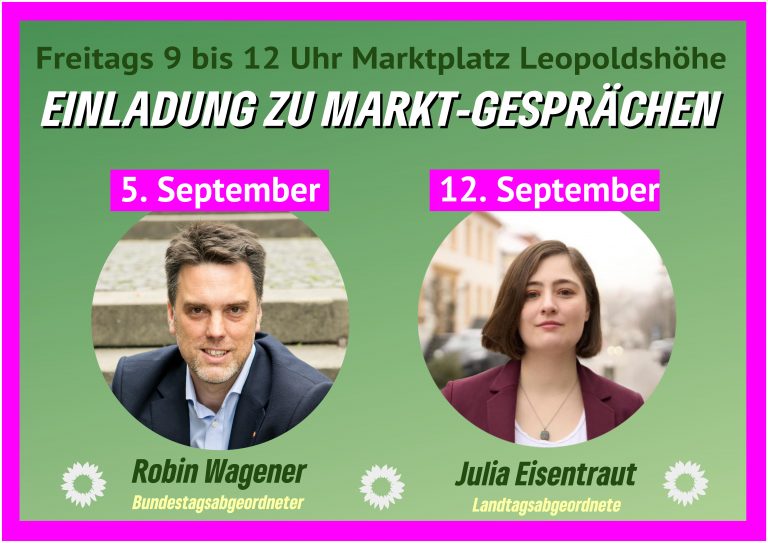 Einladung zu Markt-Gesprächen